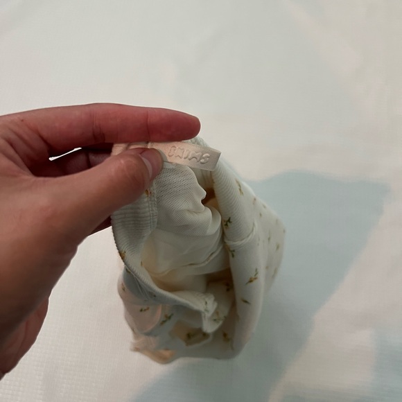 SKIMS Marigold Cotton Rib Onesie XS - Picture 7 of 7